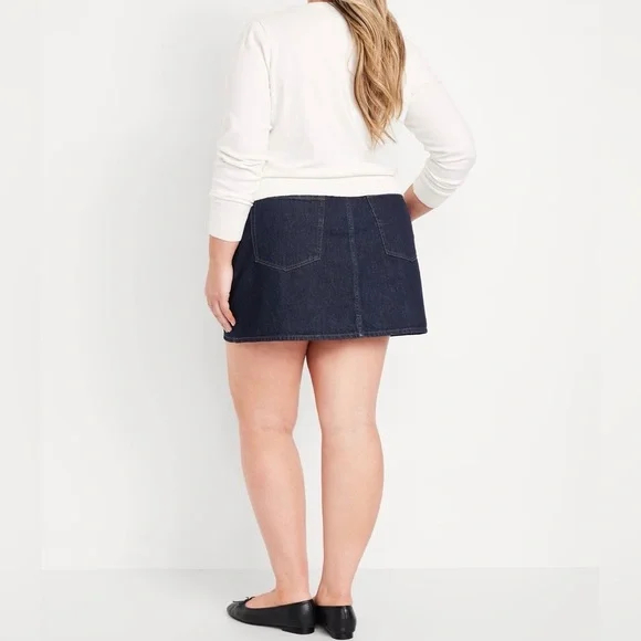 High-Waisted OG A-Line Mini Skirt - Picture 8 of 8